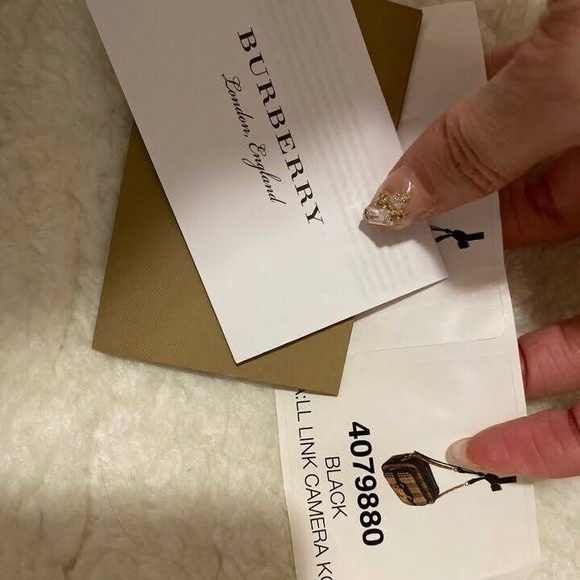 Burberry Knight Check Link Camera Bag - Picture 3 of 10